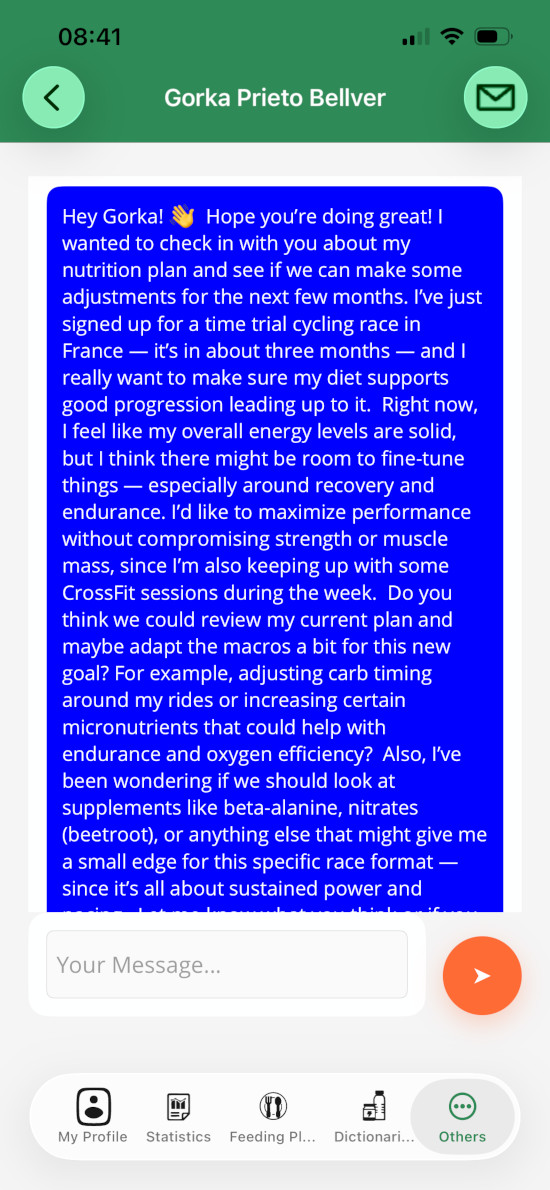 FZ2 seguimiento y chat